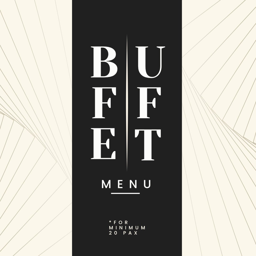Buffet Menu